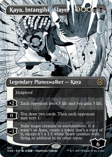 Kaya, Intangible Slayer - Magic: The Gathering - ONE-BF Near Mint Inglés - Carta de Magic: The Gathering en México | Hydra Collectables