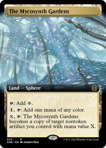 The Mycosynth Gardens - Magic: The Gathering - ONE-BF Near Mint Inglés - Carta de Magic: The Gathering en México | Hydra Collectables