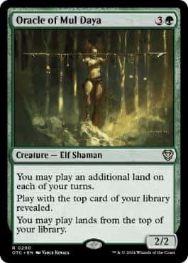Oracle of Mul Daya - Magic: The Gathering - OTC Near Mint Inglés - Carta de Magic: The Gathering en México | Hydra Collectables