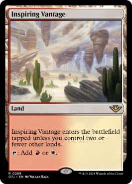 Inspiring Vantage - Magic: The Gathering - P Stamped_OTJ Near Mint Inglés - Carta de Magic: The Gathering en México | Hydra Collectables