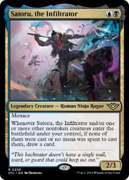Satoru, the Infiltrator - Magic: The Gathering - OTJ Near Mint Inglés - Carta de Magic: The Gathering en México | Hydra Collectables