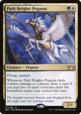 Park Heights Pegasus - Magic: The Gathering - P Stamped_SNC Near Mint Inglés - Carta de Magic: The Gathering en México | Hydra Collectables