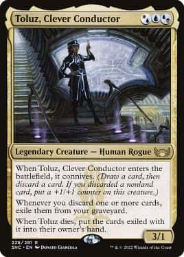 Toluz, Clever Conductor - Magic: The Gathering - P Stamped_SNC Near Mint Inglés - Carta de Magic: The Gathering en México | Hydra Collectables