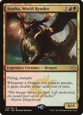 Atarka, World Render - Magic: The Gathering - P Stamped_FRF Near Mint Japonés - Carta de Magic: The Gathering en México | Hydra Collectables