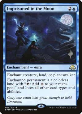 Imprisoned in the Moon - Magic: The Gathering - P Stamped_EMN Near Mint Japonés - Carta de Magic: The Gathering en México | Hydra Collectables