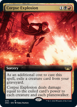 Corpse Explosion - Magic: The Gathering - SNC-BF Near Mint Inglés - Carta de Magic: The Gathering en México | Hydra Collectables