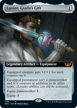 Luxior, Giada's Gift - Magic: The Gathering - SNC-BF Near Mint Inglés - Carta de Magic: The Gathering en México | Hydra Collectables