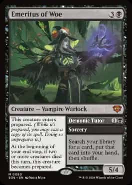 Emeritus of Woe - Magic: The Gathering - SOS Near Mint Inglés - Carta de Magic: The Gathering en México | Hydra Collectables