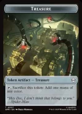 Treasure/Spider Token - Magic: The Gathering - SPM Near Mint Inglés - Carta de Magic: The Gathering en México | Hydra Collectables