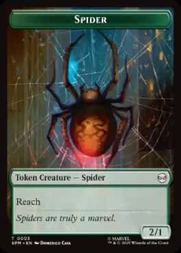 Spider/Food Token - Magic: The Gathering - SPM Near Mint Inglés - Carta de Magic: The Gathering en México | Hydra Collectables