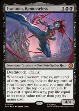 Gwenom, Remorseless - Magic: The Gathering - SPM-P Near Mint Inglés - Carta de Magic: The Gathering en México | Hydra Collectables