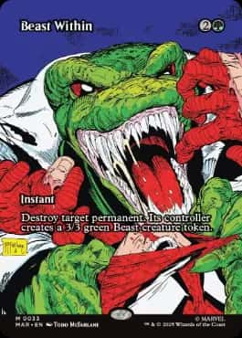 Beast Within - Magic: The Gathering - MAR Near Mint Inglés - Carta de Magic: The Gathering en México | Hydra Collectables