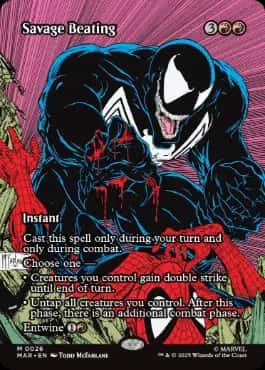 Savage Beating - Magic: The Gathering - MAR Near Mint Inglés - Carta de Magic: The Gathering en México | Hydra Collectables