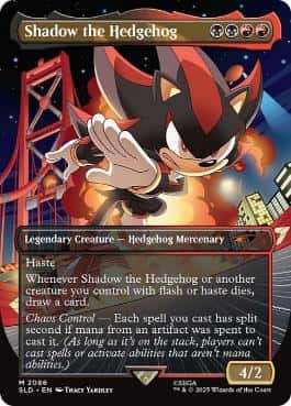 Shadow the Hedgehog - Magic: The Gathering - SLD Near Mint Inglés - Carta de Magic: The Gathering en México | Hydra Collectables