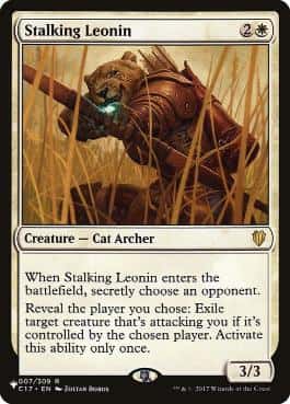Stalking Leonin - Magic: The Gathering - C17 Near Mint Inglés - Carta de Magic: The Gathering en México | Hydra Collectables