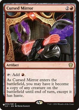 Cursed Mirror - Magic: The Gathering - C21 Near Mint Inglés - Carta de Magic: The Gathering en México | Hydra Collectables
