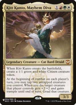 Kitt Kanto, Mayhem Diva - Magic: The Gathering - NCC Near Mint Inglés - Carta de Magic: The Gathering en México | Hydra Collectables