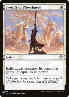 Swords to Plowshares - Magic: The Gathering - VOC Near Mint Inglés - Carta de Magic: The Gathering en México | Hydra Collectables