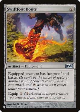 Swiftfoot Boots - Magic: The Gathering - M12 Near Mint Inglés - Carta de Magic: The Gathering en México | Hydra Collectables