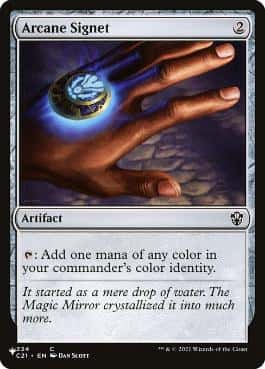 Arcane Signet - Magic: The Gathering - C21 Near Mint Inglés - Carta de Magic: The Gathering en México | Hydra Collectables