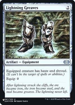 Lightning Greaves - Magic: The Gathering - 2XM Near Mint Inglés - Carta de Magic: The Gathering en México | Hydra Collectables