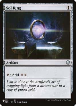 Sol Ring - Magic: The Gathering - C21 Near Mint Inglés - Carta de Magic: The Gathering en México | Hydra Collectables