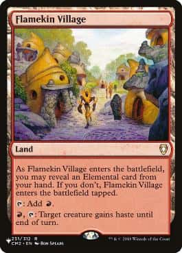 Flamekin Village - Magic: The Gathering - CM2 Near Mint Inglés - Carta de Magic: The Gathering en México | Hydra Collectables