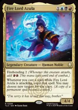 Fire Lord Azula - Magic: The Gathering - TLA Near Mint Inglés - Carta de Magic: The Gathering en México | Hydra Collectables