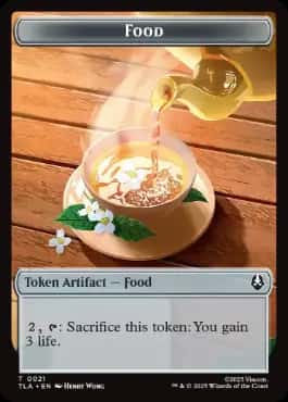 Food/Monk Token - Magic: The Gathering - TLA Near Mint Inglés - Carta de Magic: The Gathering en México | Hydra Collectables
