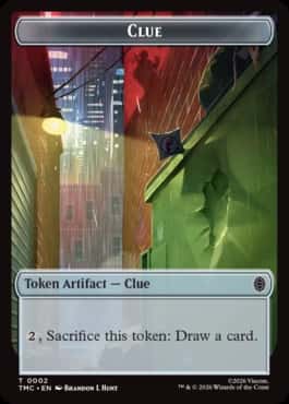 Clue/Treasure Token - Magic: The Gathering - TMC Near Mint Inglés - Carta de Magic: The Gathering en México | Hydra Collectables