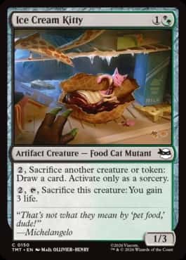 Ice Cream Kitty - Magic: The Gathering - TMT Near Mint Inglés - Carta de Magic: The Gathering en México | Hydra Collectables