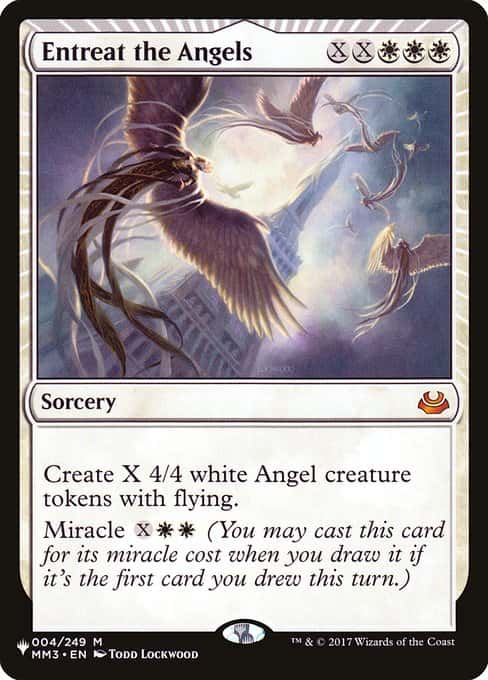 Entreat the Angels - Magic: The Gathering - MM3 Near Mint Inglés - Carta de Magic: The Gathering en México | Hydra Collectables