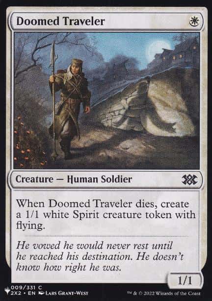 Doomed Traveler - Magic: The Gathering - 2X2 Near Mint Inglés - Carta de Magic: The Gathering en México | Hydra Collectables