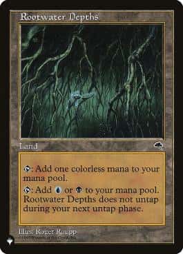 Rootwater Depths - Magic: The Gathering - The List Near Mint Inglés - Carta de Magic: The Gathering en México | Hydra Collectables
