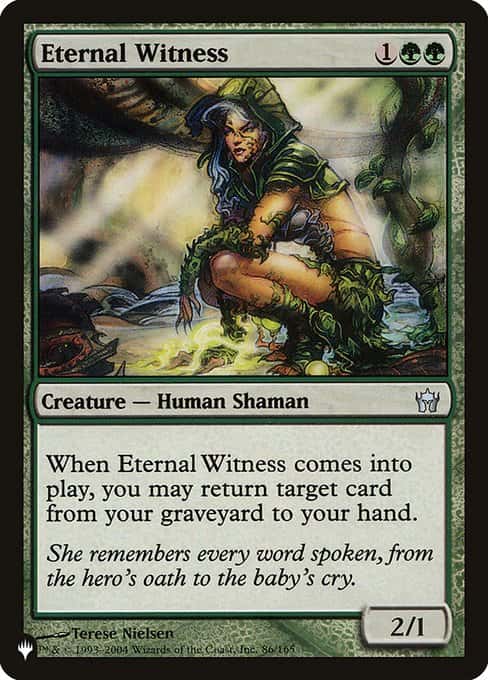 Eternal Witness - Magic: The Gathering - 5DN Near Mint Inglés - Carta de Magic: The Gathering en México | Hydra Collectables