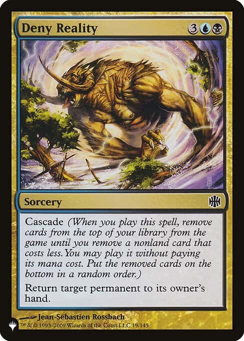 Deny Reality - Magic: The Gathering - ARB Near Mint Inglés - Carta de Magic: The Gathering en México | Hydra Collectables