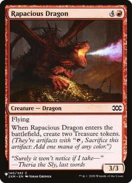 Rapacious Dragon - Magic: The Gathering - 2XM Near Mint Inglés - Carta de Magic: The Gathering en México | Hydra Collectables