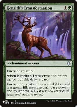 Kenrith's Transformation - Magic: The Gathering - AFC Near Mint Inglés - Carta de Magic: The Gathering en México | Hydra Collectables