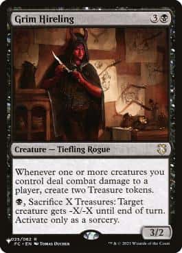 Grim Hireling - Magic: The Gathering - AFC Near Mint Inglés - Carta de Magic: The Gathering en México | Hydra Collectables