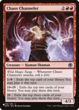 Chaos Channeler - Magic: The Gathering - AFR Near Mint Inglés - Carta de Magic: The Gathering en México | Hydra Collectables