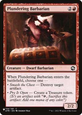 Plundering Barbarian - Magic: The Gathering - AFR Near Mint Inglés - Carta de Magic: The Gathering en México | Hydra Collectables