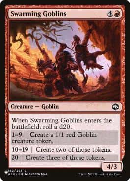 Swarming Goblins - Magic: The Gathering - AFR Near Mint Inglés - Carta de Magic: The Gathering en México | Hydra Collectables