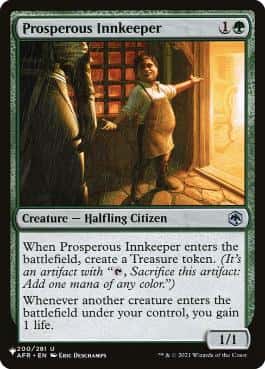 Prosperous Innkeeper - Magic: The Gathering - AFR Near Mint Inglés - Carta de Magic: The Gathering en México | Hydra Collectables