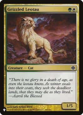 Grizzled Leotau - Magic: The Gathering - ARB Near Mint Inglés - Carta de Magic: The Gathering en México | Hydra Collectables