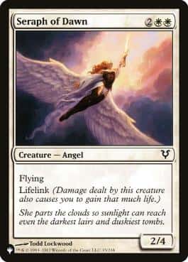 Seraph of Dawn - Magic: The Gathering - AVR Near Mint Inglés - Carta de Magic: The Gathering en México | Hydra Collectables
