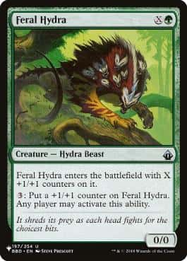 Feral Hydra - Magic: The Gathering - BBD Near Mint Inglés - Carta de Magic: The Gathering en México | Hydra Collectables