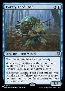 Twenty-Toed Toad - Magic: The Gathering - BLC Near Mint Inglés - Carta de Magic: The Gathering en México | Hydra Collectables