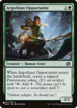 Argothian Opportunist - Magic: The Gathering - BRO Near Mint Inglés - Carta de Magic: The Gathering en México | Hydra Collectables