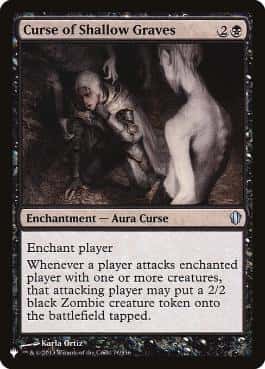 Curse of Shallow Graves - Magic: The Gathering - C13 Near Mint Inglés - Carta de Magic: The Gathering en México | Hydra Collectables