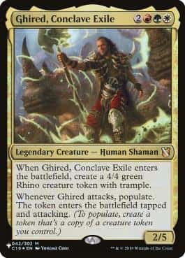 Ghired, Conclave Exile - Magic: The Gathering - C19 Near Mint Inglés - Carta de Magic: The Gathering en México | Hydra Collectables